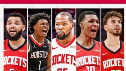 轰16+2+6+3抢断！恭喜火箭队，新援助球队晋级8强，斯通眼光真好