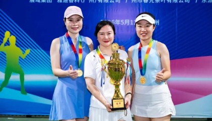 喜报丨增城区总商会代表队在“外商会杯”穗港澳商会网球邀请赛夺冠|体育比赛|工商联|民营经济_新浪体育_新浪新闻